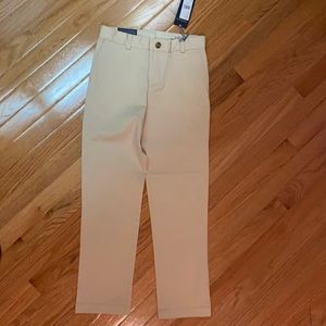 Boys Size 12 Flat Front Stone Pant